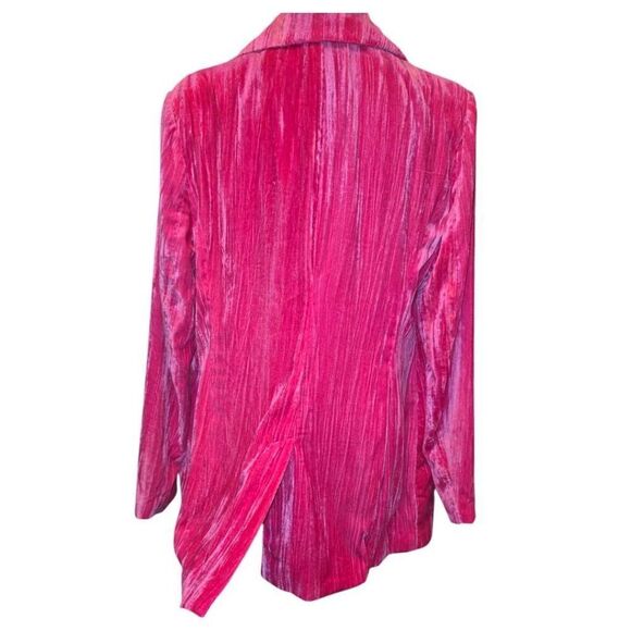 Fashion To Figure - Vana Wide Leg Velvet Pantsuit Sz 0/ US 12 - Picture 5 of 9